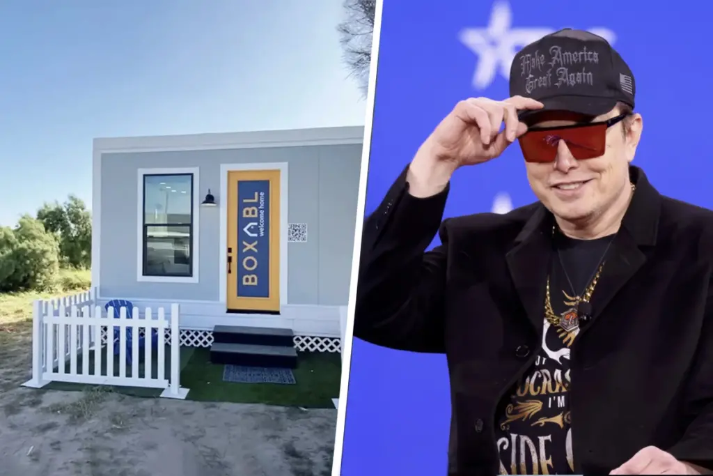 Elon Musk bydlel v tomto montovaném domě za 50 000 dolarů. Stál méně než milionářské domky pro domácí mazlíčky.